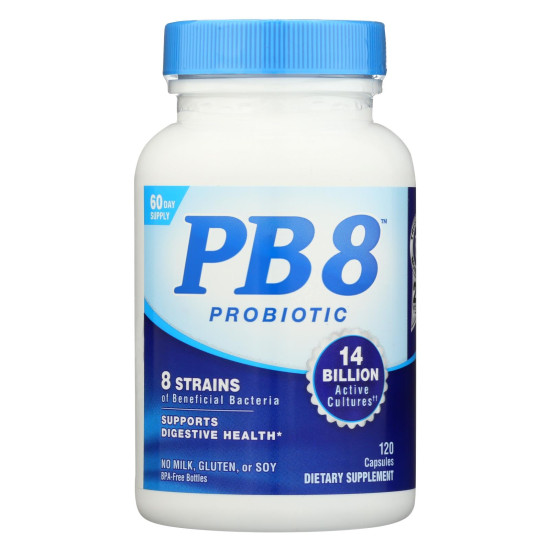 Nutrition Now Pb 8 Pro-biotic Acidophilus For Life - 120 Capsulesidx HG0627042