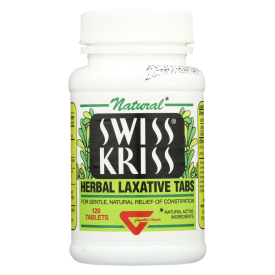 Modern Natural Products Swiss Kriss Herbal Laxative - 120 Tabletsidx HG0657809