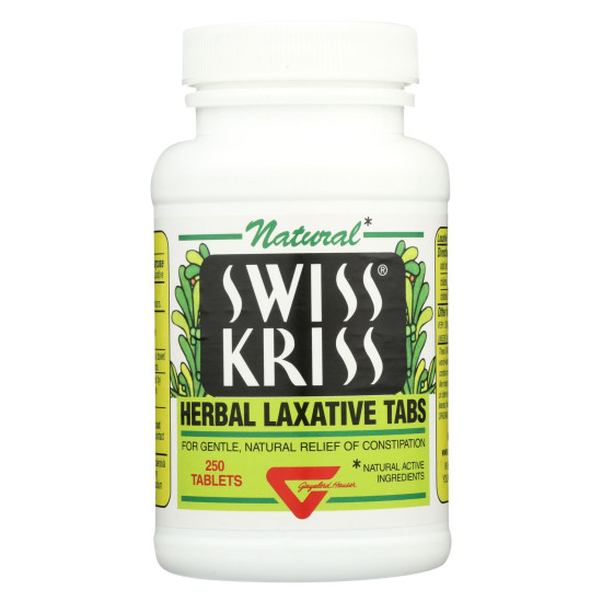Modern Natural Products Swiss Kriss Herbal Laxative - 250 Tabletsidx HG0746404