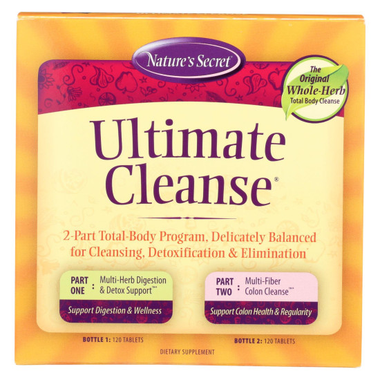 Nature s Secret Ultimate Cleanse Kit - 120 Tabletsidx HG0944785