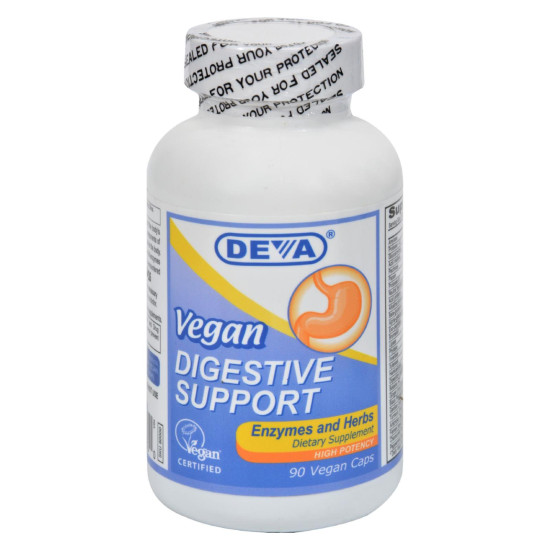 Deva Vegan Digestive Support - 90 Vegan Capsulesidx HG0151134