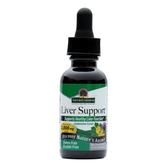 Nature s Answer - Liver Support Alcohol Free - 1 Fl Ozidx HG0443689